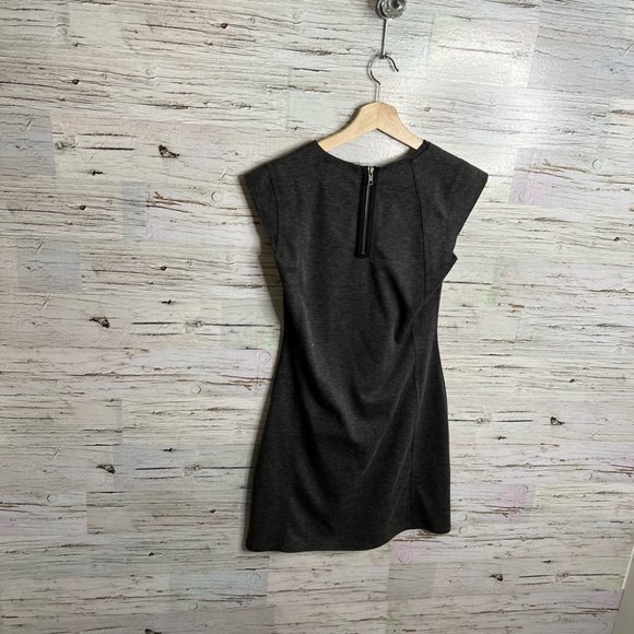 Desigual gray pink midi dress size small - Picture 6 of 7